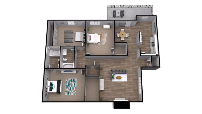 Unit 934 934 floor plan